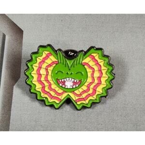Dilophosaurus Dinosaur Jurassic Park Pin for Hat, Lanyard, Jacket or Backpack
